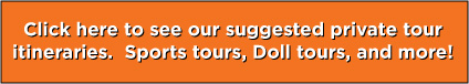 Click for suggestions for New York City Private Tours